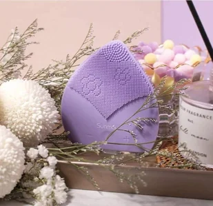 Xiaomi Sunmay Leaf Facial Cleasing Brush - fioletowa - Szczoteczki do twarzy - miniaturka - grafika 1