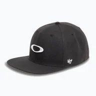 Czapki damskie - Czapka z daszkiem męska Oakley 47 B1B Ellipse blackout / white WYSYŁKA W 24H 30 DNI NA ZWROT - miniaturka - grafika 1