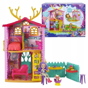 Mattel Enchant Maly Domek Jelonkow Gyj18 Wb3 - Domki dla lalek - miniaturka - grafika 2