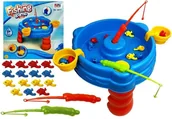 Gry planszowe - Lean Toys Zestaw do Łowienia Rybek z Wędkami 15 sztuk Ryb - miniaturka - grafika 1