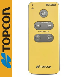 Pilot zdalnego sterowania niwelatorów TP-L4 / TP-L5 RC-200 TOPCON - Sprzęt geodezyjny - miniaturka - grafika 1