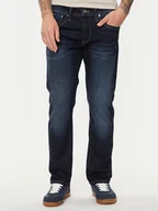 Spodnie męskie - Pepe Jeans Jeansy Cash PM206318 Granatowy Regular Fit - miniaturka - grafika 1