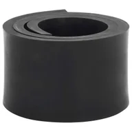Zamiatarki - vidaXL Gumowa krawędź do pługa śnieżnego czarna 120x10x1 cm - miniaturka - grafika 1