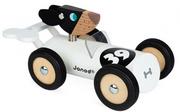Zabawki interaktywne dla dzieci - Janod drewniany samochód w stylu retro Spirit Bernard - miniaturka - grafika 1