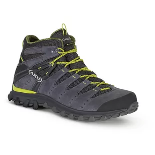 Buty męskie Aku Alterra Lite Mid GTX Rozmiar butów (UE): 46 / Kolor: antracyt/zielony - Buty trekkingowe męskie - miniaturka - grafika 1