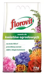 Florovit Nawóz Do Kwiatów Ogrodowych 3KG Granulat - Nawozy ogrodnicze - miniaturka - grafika 1