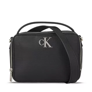 Torebki damskie - Torebka Calvin Klein Jeans Minimal Monogram Camera Bag18 T K60K611222 Black BDS - grafika 1