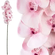 Sztuczne kwiaty - SZTUCZNY STORCZYK GAŁĄZKA KWIATY Z ŁODYGĄ DEKORACJA OZDOBA JAK ŻYWY 90CM RÓŻOWY - miniaturka - grafika 1