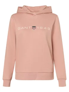 Gant Damski sweter z kapturem Kobiety Bawełna różowy nadruk, XXL - Swetry damskie - miniaturka - grafika 1