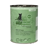 Mokra karma dla kotów - Catz finefood mokra karma dla kota Classic Adult Nr 15 Kurczak i bażant 6x400 g - miniaturka - grafika 1