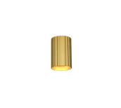 Lampy ścienne - IMARIA 264300179 kinkiet złota ryflowana tuba 1xG9 światło góra dół - miniaturka - grafika 1