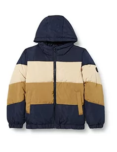 NAME IT Boy's NLMMEVAN kurtka puchowa, biała pepper, 158/164, WHITE PEPPER, 158-164 - Kurtki i płaszcze dla chłopców - miniaturka - grafika 1