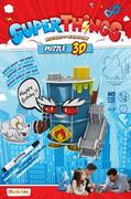 Puzzle - King Magic Box Toys Polska (I) Puzzle 3D SuperThings Figurka (Mr. - - miniaturka - grafika 1