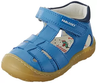 Pablosky Mixed Kids 023911 Sandały, Niebieski, 20 EU - Buty dla chłopców - miniaturka - grafika 1