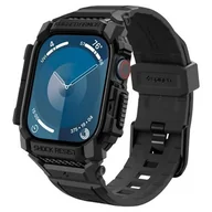 Akcesoria do smartwatchy - Pasek do APPLE WATCH 10 (46MM) Spigen Rugged Armor ”Pro” Matte czarne - miniaturka - grafika 1