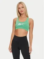 Biustonosze - Reebok Biustonosz top 100075676 Zielony Slim Fit - miniaturka - grafika 1