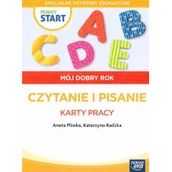 Pedagogika i dydaktyka - Pewny start. Mój dobry rok. Czytanie i pisanie. Karty Pracy - miniaturka - grafika 1