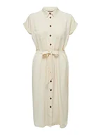 Sukienki - ONLY Damska ONLHANNOVER S/S Shirt Dress NOOS WVN sukienka, brzoza, 42, brzoza, 42 - miniaturka - grafika 1