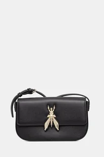 Patrizia Pepe torebka skórzana kolor czarny 8B0231 L061 - Torebki damskie - miniaturka - grafika 1