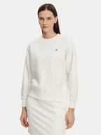 Bluzy damskie - Gant Bluza Shield 4201414 Écru Relaxed Fit - miniaturka - grafika 1