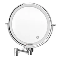 Lusterka do makijażu - Lusterko kosmetyczne HUMANAS HS-BM01 Srebrny - miniaturka - grafika 1