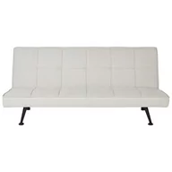 Sofy i kanapy - Sofa rozkładana jasnobeżowa HASLE - miniaturka - grafika 1