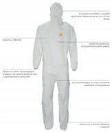 Odzież robocza - Kombinezon WorkShield Pro 400 typ 5-B, Typ 6-B - rozmiar XXL - miniaturka - grafika 1