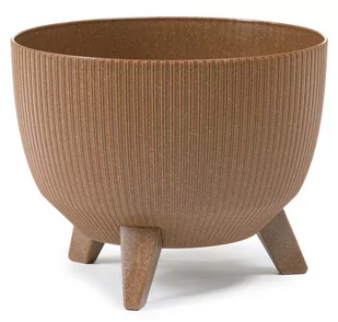 Doniczka kwietnik Misa Roma 24 ECO wood naturalne drewno - Donice - miniaturka - grafika 1