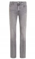 Spodnie damskie - TOMMY HILFIGHER, szare spodnie jeansowe bootcut, rozmiar 26/30 - miniaturka - grafika 1