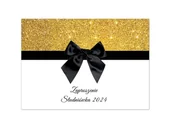 Kartki okolicznościowe i zaproszenia - Zaproszenia personalizowane z kopertą na studniówkę - 8 szt. - miniaturka - grafika 1