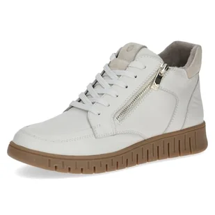 Caprice Damskie 9-25219-45 modne kozaki, Offwhite Comb, 40 EU szerokie, Offwhite Comb, 40 EU szeroki - Kozaki damskie - miniaturka - grafika 1