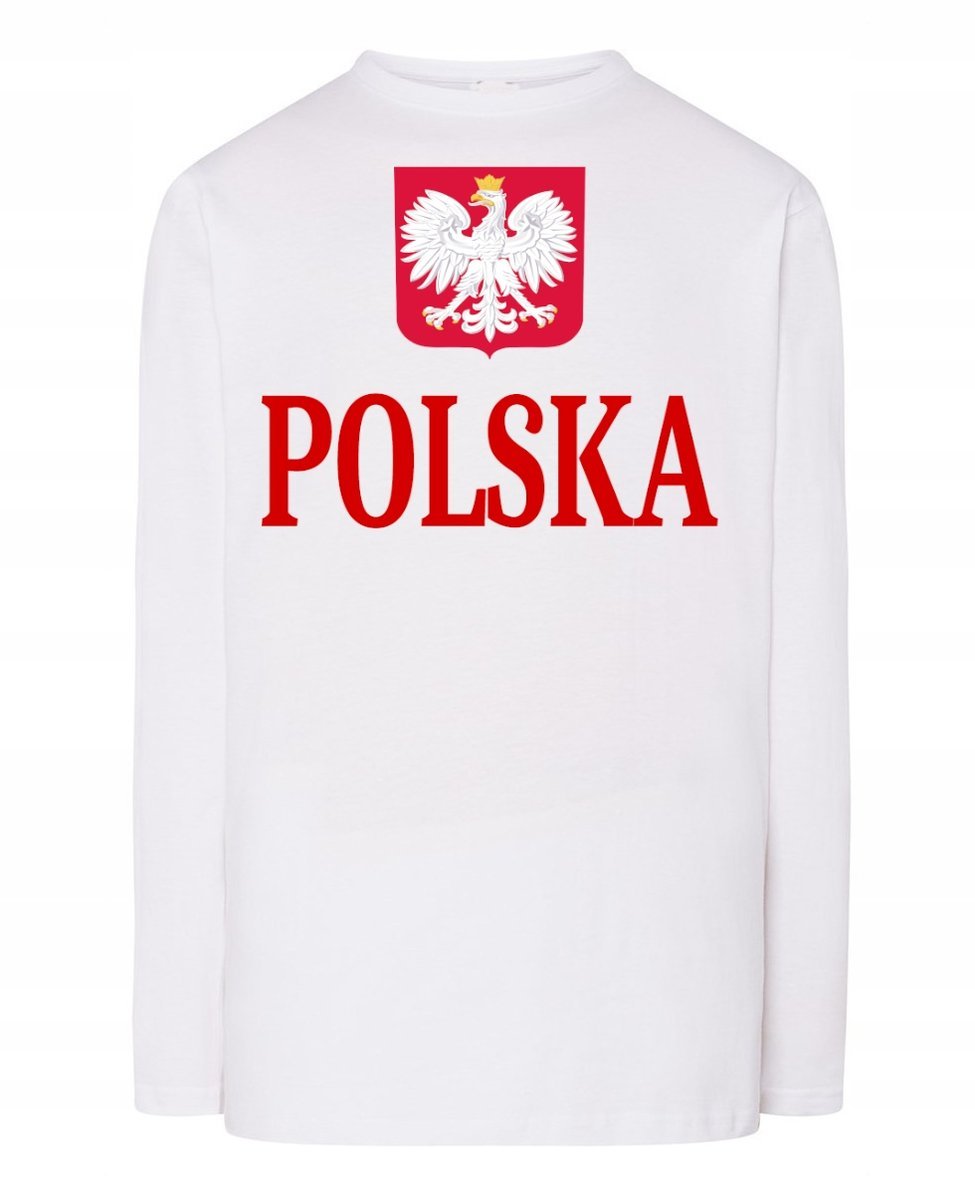 Longsleeve Kibica nadruk POLSKA Rozm.L