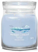 Świece - Yankee Candle Świeca zapachowa Ocean Air średnia - miniaturka - grafika 1