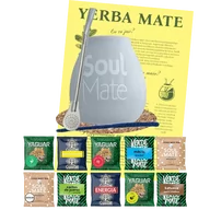 Yerba Mate - Zestaw Yerba Mate 0,5kg 500g Tykwa Bombilla 10x50g - miniaturka - grafika 1