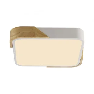 Ledowy plafon z dodatkiem drewna ZM 14289-16 z serii BILA - Lampy sufitowe - miniaturka - grafika 1