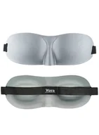 Akcesoria turystyczne - Maska opaska na oczy do spania Waya 3D Comfort - grey - miniaturka - grafika 1