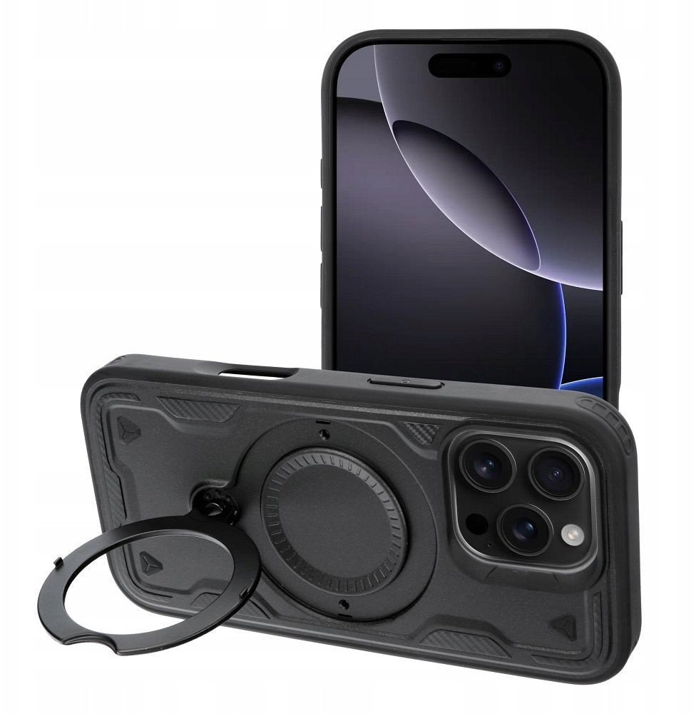 Futerał FROST ARMOR do IPHONE 16 czarny