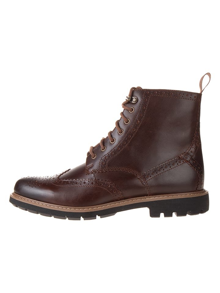 Clarks Skórzane botki 