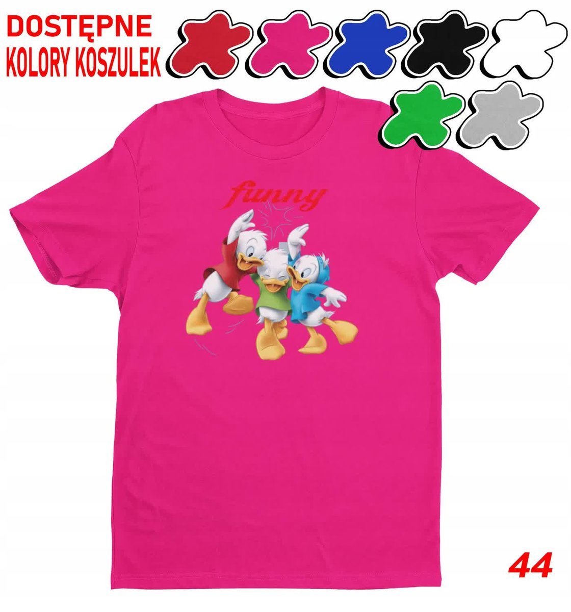 Dziecięca Koszulka Z Nadrukiem Duży Wybór -M 134-140