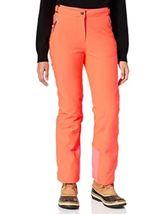 CMP Damskie spodnie narciarskie 3W18596, Red Fluo, 40 - Spodnie narciarskie - miniaturka - grafika 1