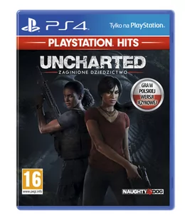 Uncharted: Zaginione Dziedzictwo PlayStation Hits GRA PS4 - Gry PlayStation 4 - miniaturka - grafika 1