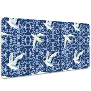 Mata ochronna na biurko Chińskie żurawie 100x50 cm, Dywanomat - Podkładki na biurko - miniaturka - grafika 1