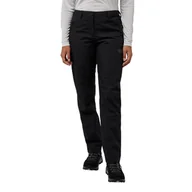 Spodnie sportowe damskie - Damskie spodnie nieprzemakalne Jack Wolfskin PARANA PANTS W black - 38S - miniaturka - grafika 1