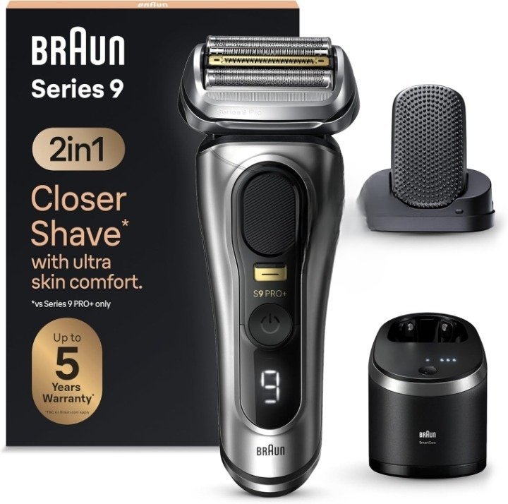 Golarka Braun Series 9 Pro+ elektryczna golarka męska z akcesoriami