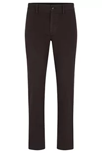 BOSS Spodnie męskie, ciemnobrązowy, 30W / 32L - Spodnie męskie - miniaturka - grafika 1