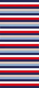 Ręcznik plażowy Beach 80x180 wielokolorowy frotte 430g/m2 100% bawełna Cawoe - Ręczniki Ręcznik plażowy Beach 80x180 wielokolorowy frotte 430g/m2 100% bawełna Cawoe - Ręczniki - miniaturka - grafika 1