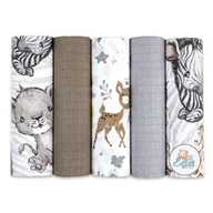 Pieluchy - EGA KIDS Pieluchy tetrowe 70x80cm zestaw 5 (6797), 5 szt. - miniaturka - grafika 1