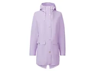 Płaszcze damskie - esmara® Długa kurtka damska z kapturem (Fioletowy, 34) - miniaturka - grafika 1