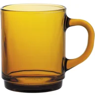 Szklanki - Szklanka z uchem Duralex VERSAILLES AMBER 260 ml pomarańczowa - zestaw 6 szt. - miniaturka - grafika 1