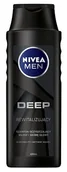 Szampony dla mężczyzn - Nivea Men Szampon DEEP rewitalizujący for men 400ml - miniaturka - grafika 1